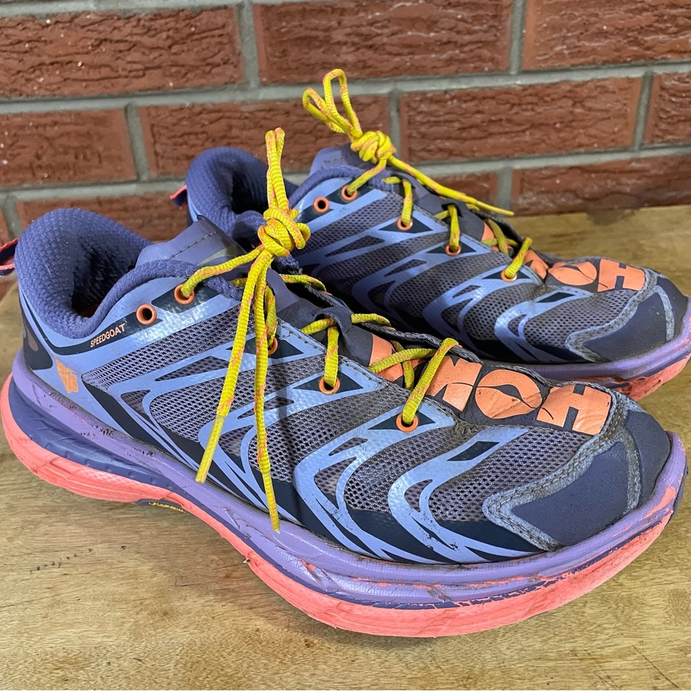 Hoka One One Women’s 9.5 Speedgoat with Vibram Sole